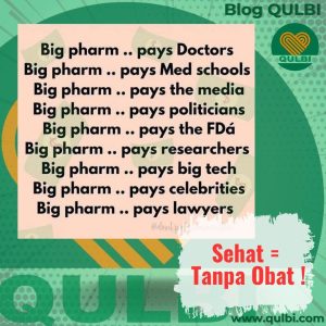Read more about the article Big Pharma & SOLUSI NYERI TANPA OBAT: Saatnya Perbaiki Root Cause!