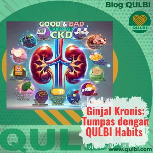 Read more about the article 13 Kebiasaan Baik & Buruk untuk Penderita CKD: Panduan Praktis ala QULBI Habits