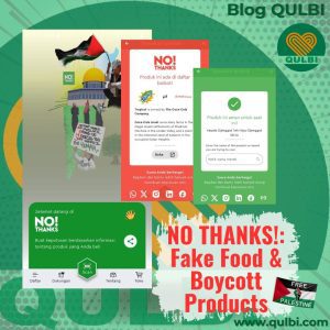 Read more about the article Belanja Cerdas, Tubuh Sehat Bebas Nyeri, Hati Tenang: Hindari Fake Food & Dukung Palestina Bareng NO THANKS!