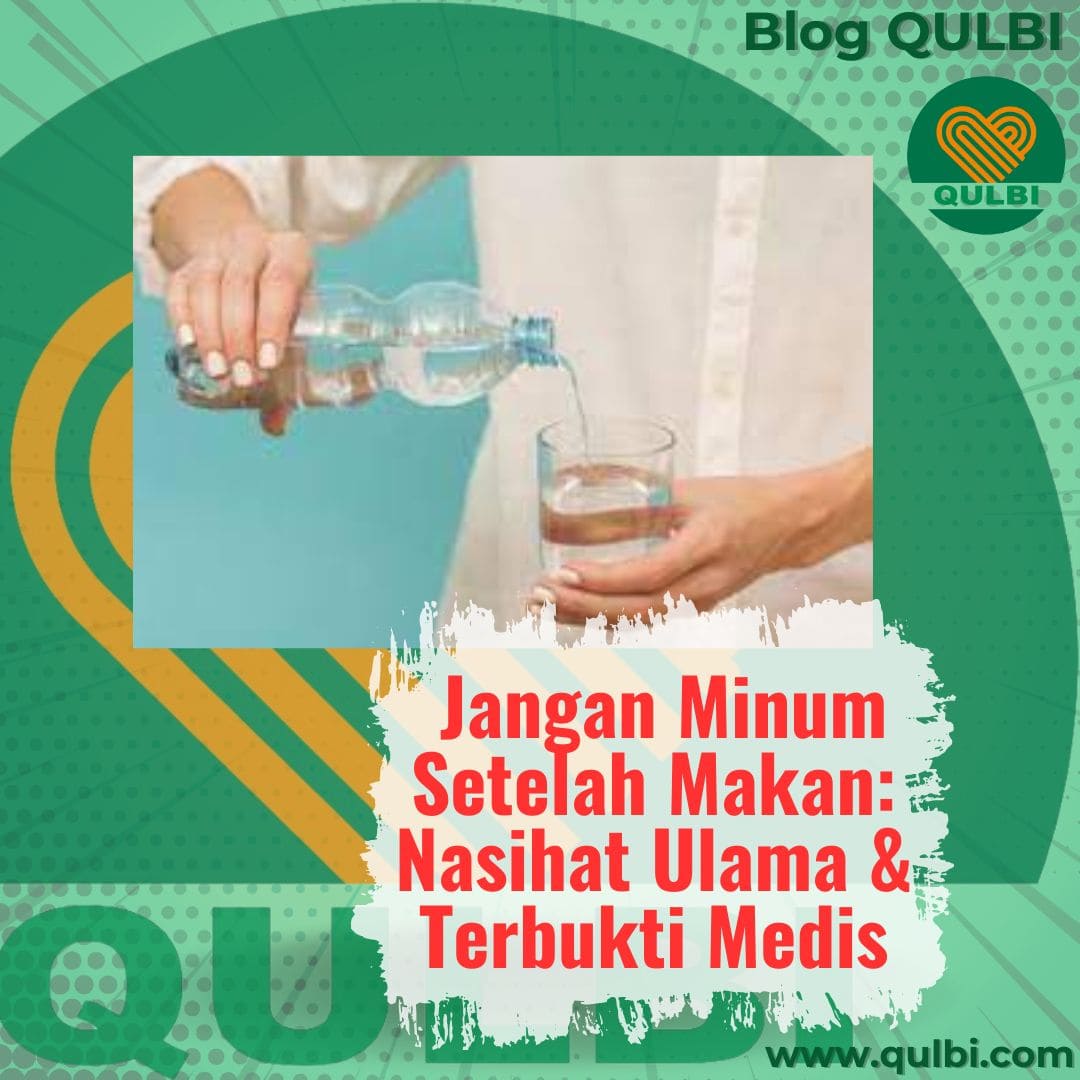 jangan minum setelah makan