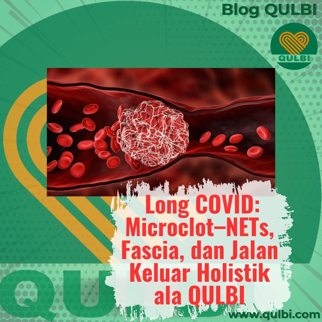 You are currently viewing Long COVID: Microclot–NETs, Fascia, dan Jalan Keluar Holistik ala QULBI