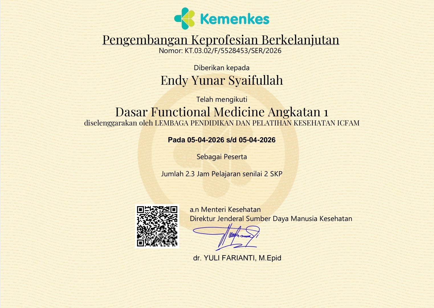 functional medicine fiim